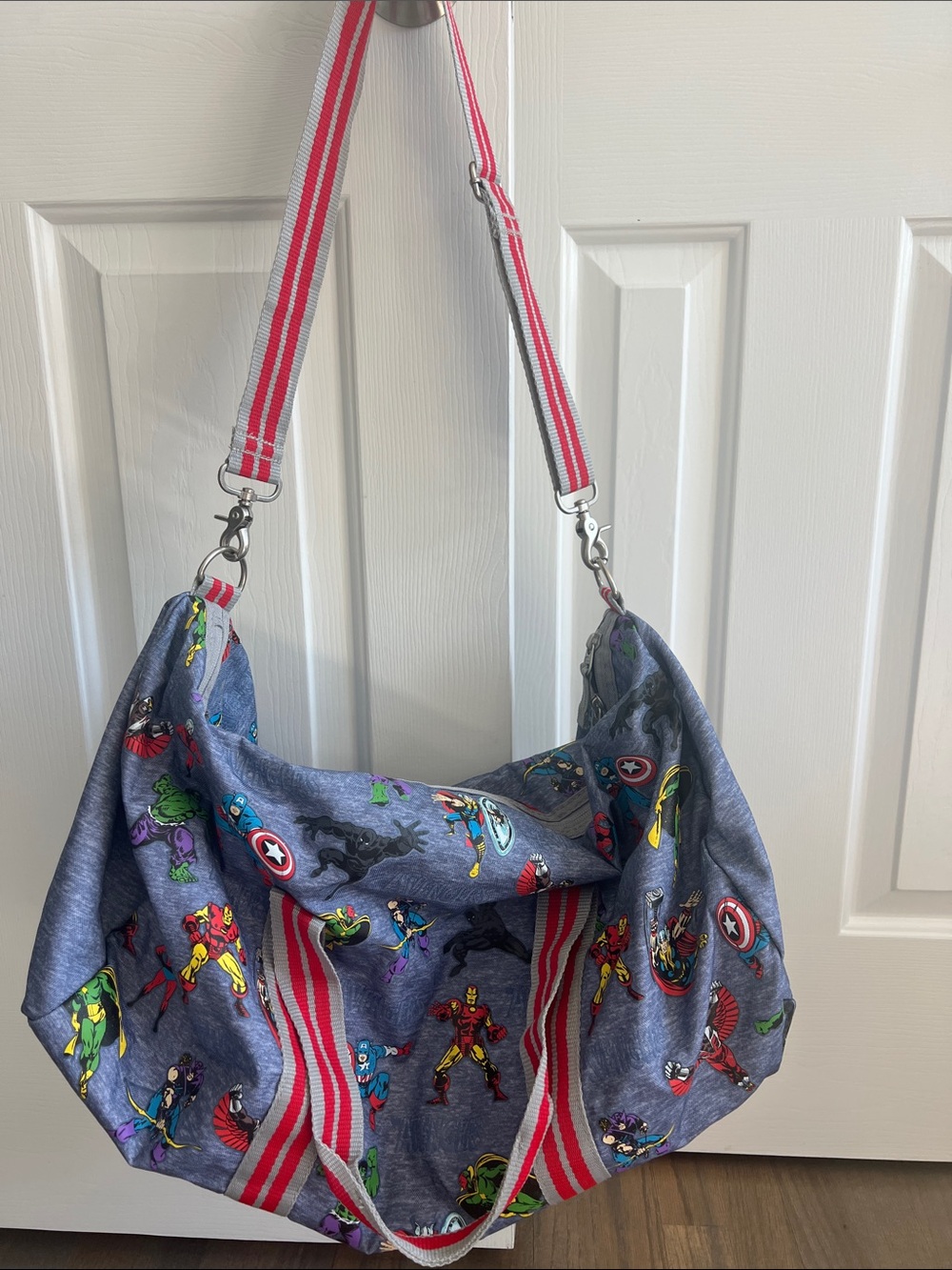 Pottery Barn Kids Avengers duffle bag - Picture 1 of 7